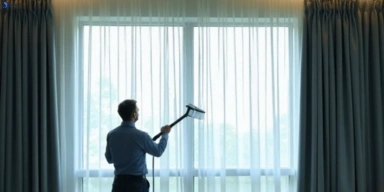 Commercial curtain stain removal service mount-helen-vic hotels offices restaurants