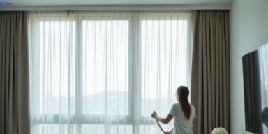 Delicate fabric curtain stain removal silk velvet sheer mount-helen-vic treatment