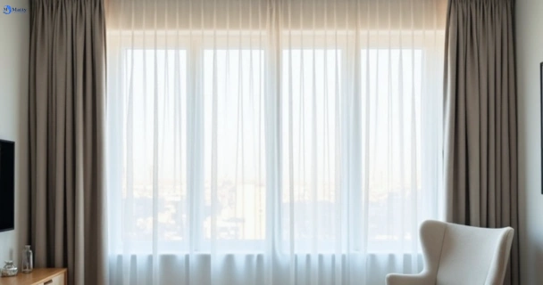 Restored vibrant drapes in mount-helen-vic QLD after Matty Curtain Cleaning